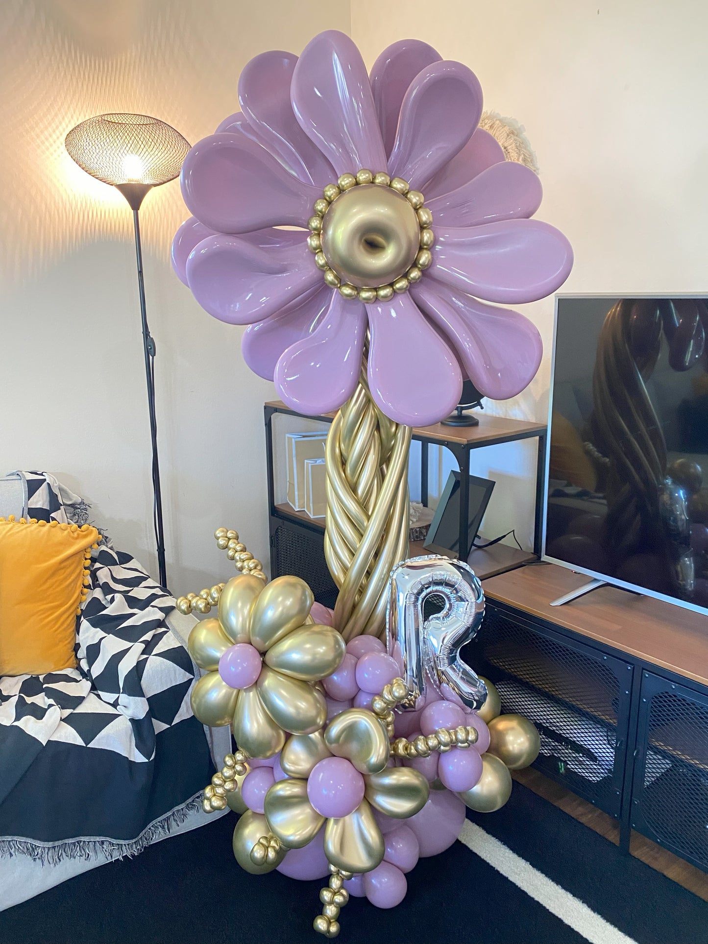 Enchanted Bloom Balloon Column