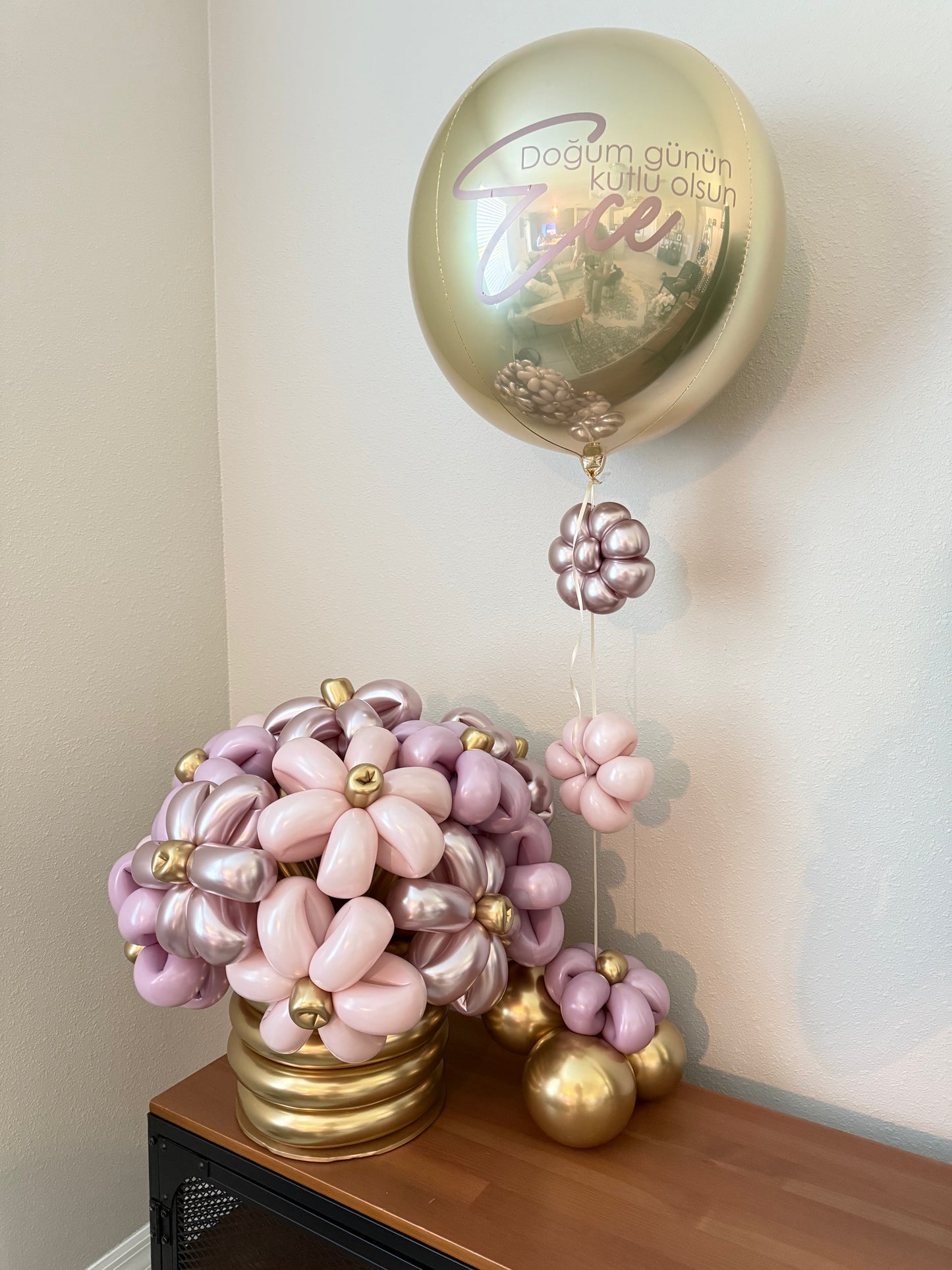Flower Balloon Bouquet