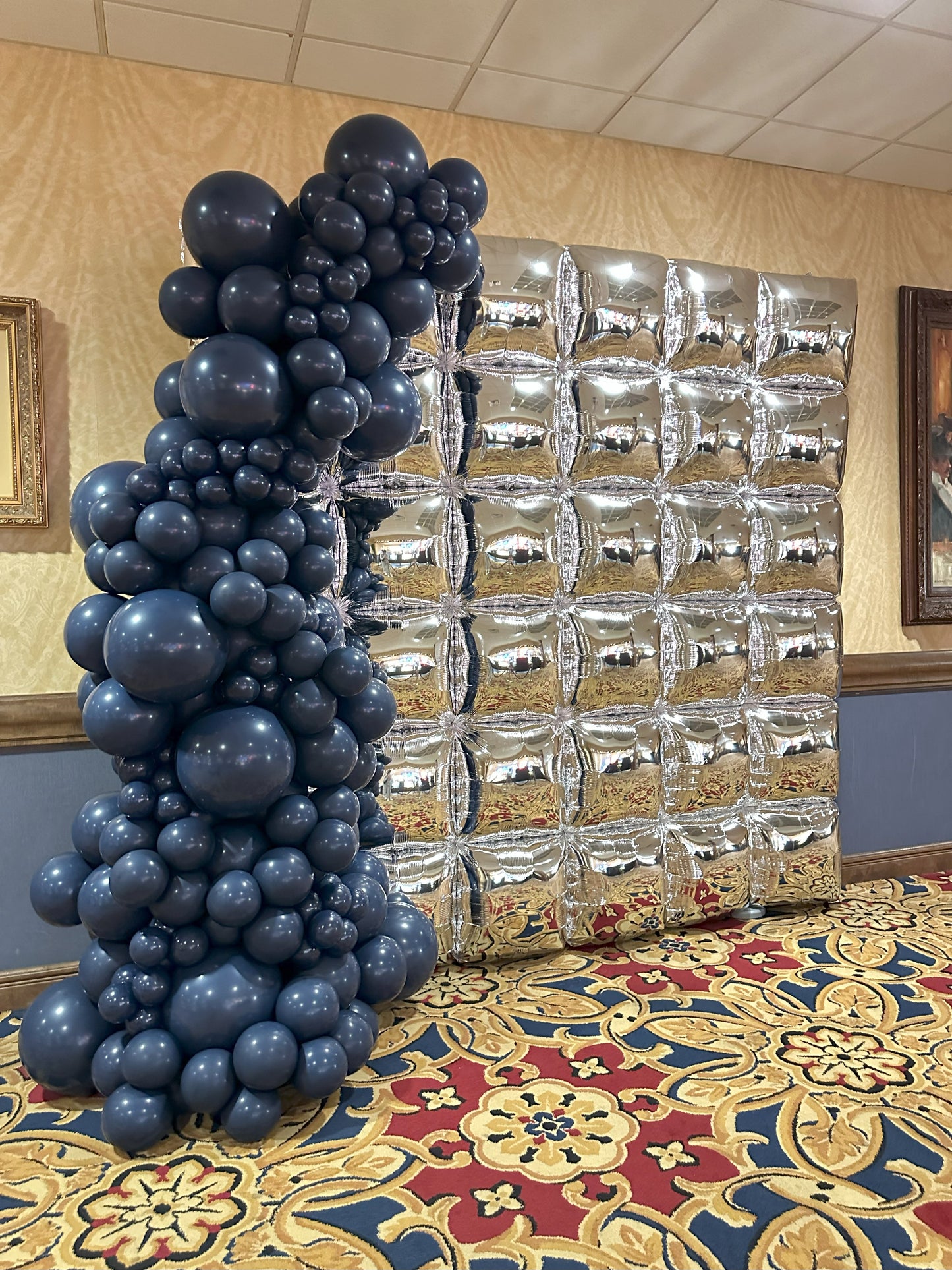 Organic Balloon Garland