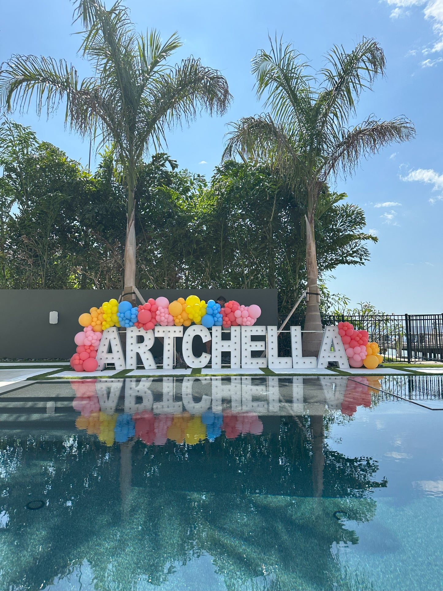 Organic Balloon Garland