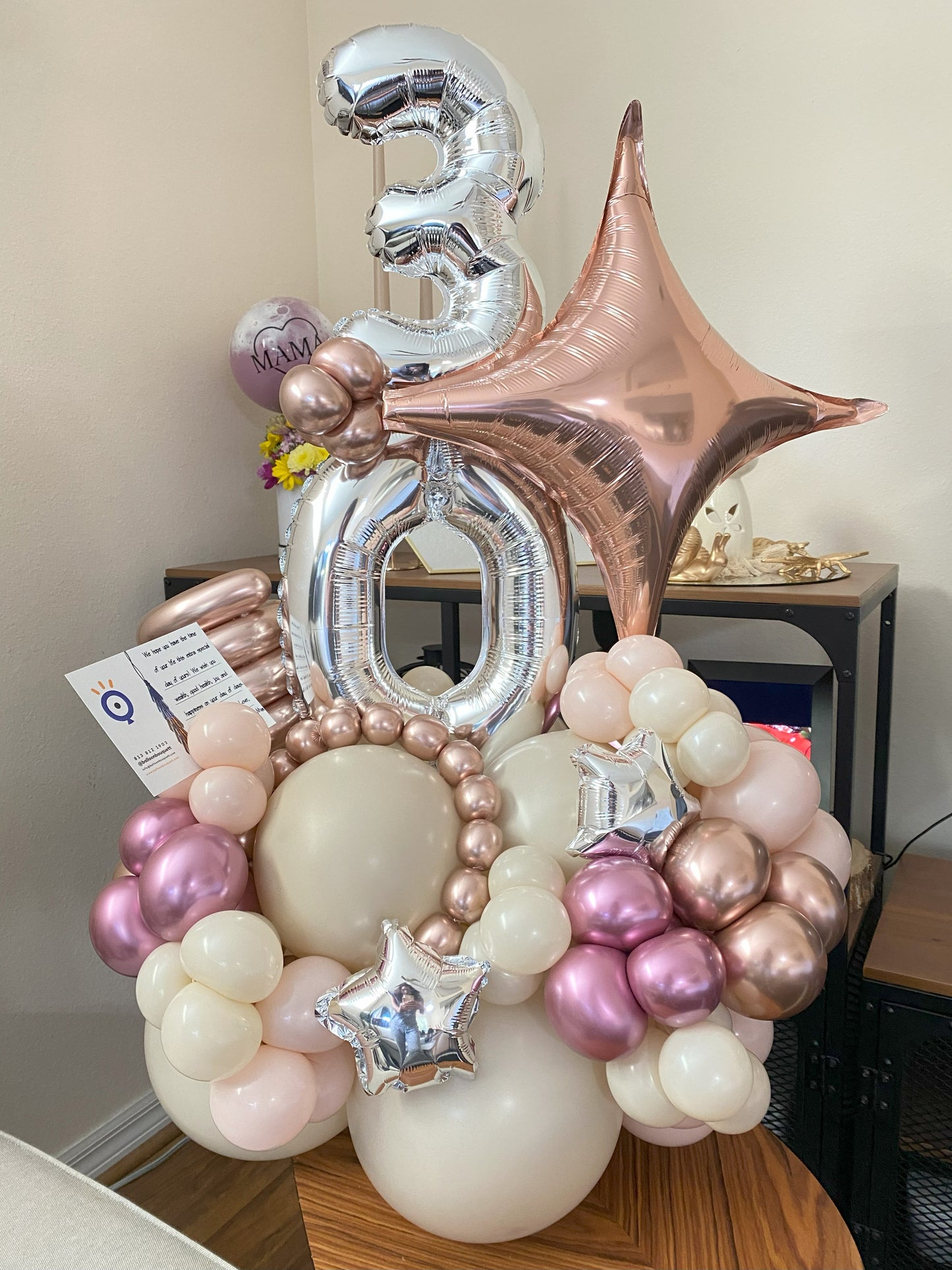 The Birthday Mini Balloon Bouquet