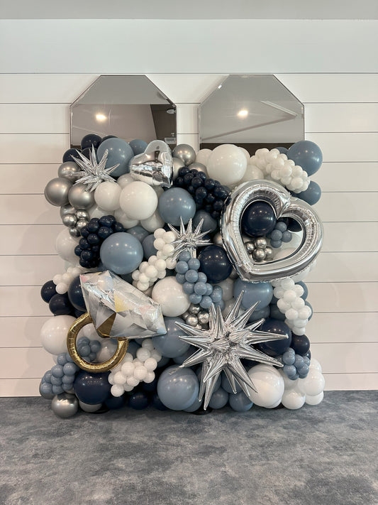 Custom Themed Organic Balloon Wall