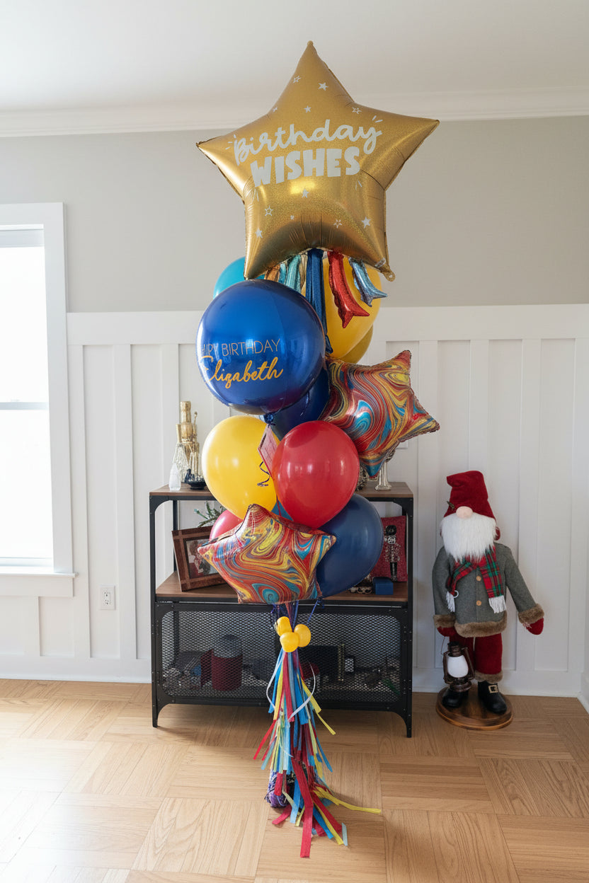 Best Wishes Balloon Bouquet