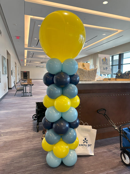 Classic Balloon Column Latex Topper