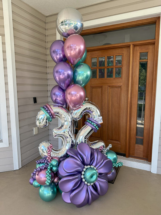 Sweet Bloom Balloon Bouquet