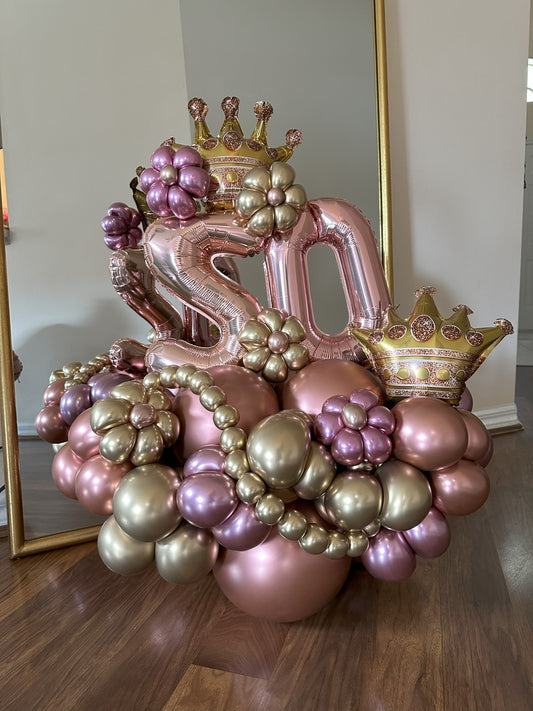 The Royal Mini Balloon Bouquet