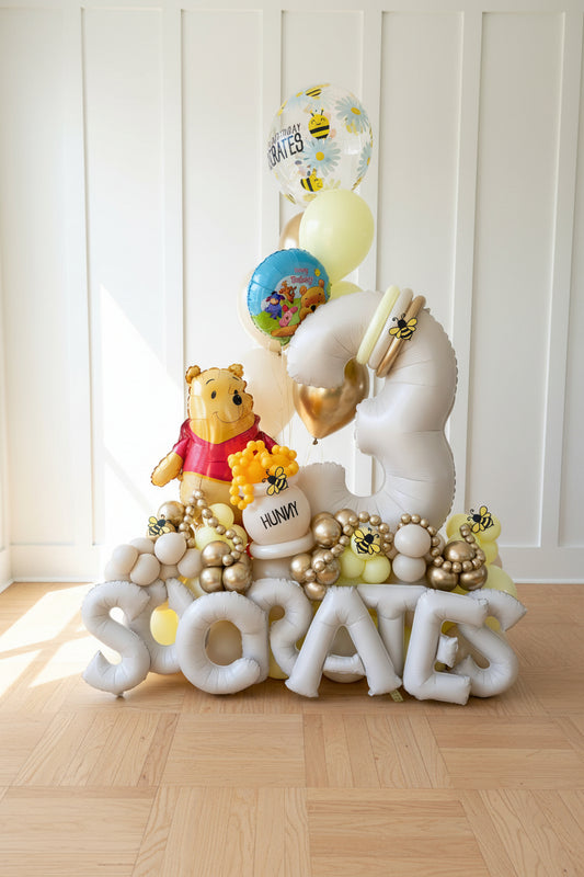 Winnie Pooh Birthday Balloon Bouquet
